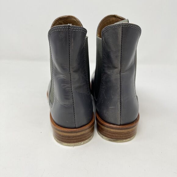 Everlane The Chelsea Boot Leather Ankle Boots Women’s 7.5 Gray Classic Winter - Picture 6 of 10